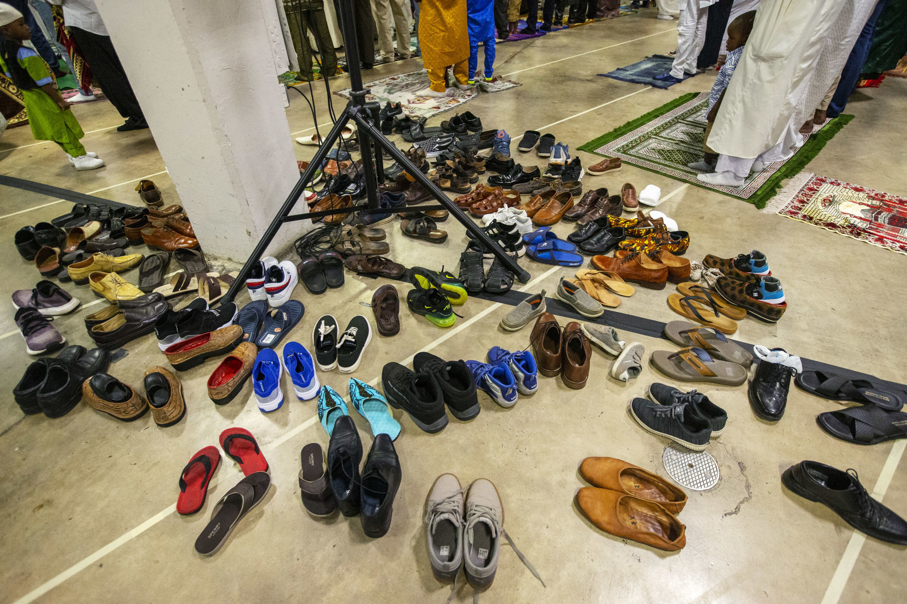 Faithful celebrate Eid al-Adha